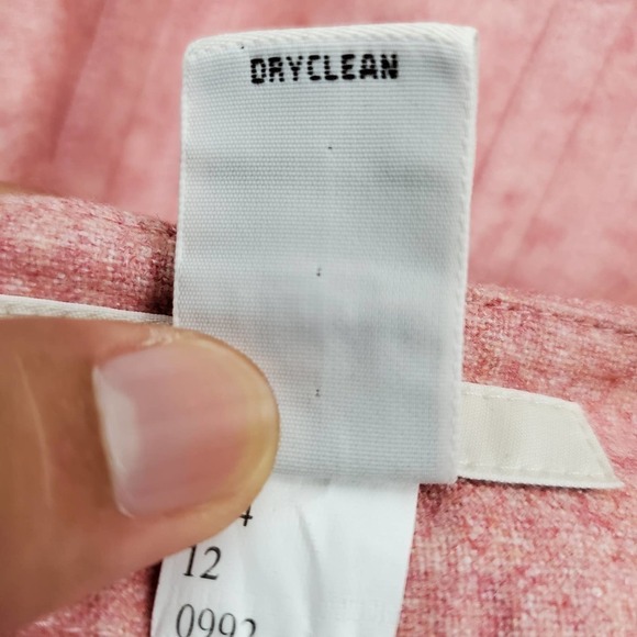 Merona Women Midi Wool Blend A-Line Pink Skirt Sz 4 Quiet Luxury Light Academia - Picture 8 of 8